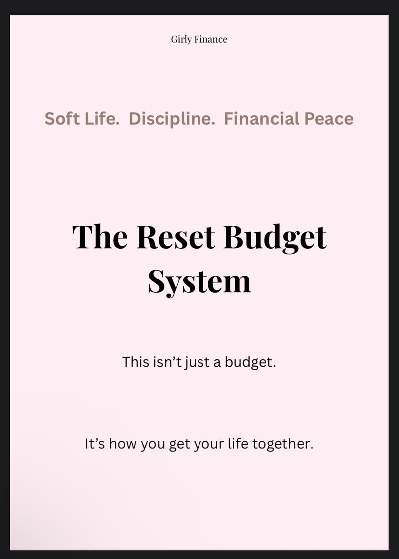 The Budget Reset: 30-Day System