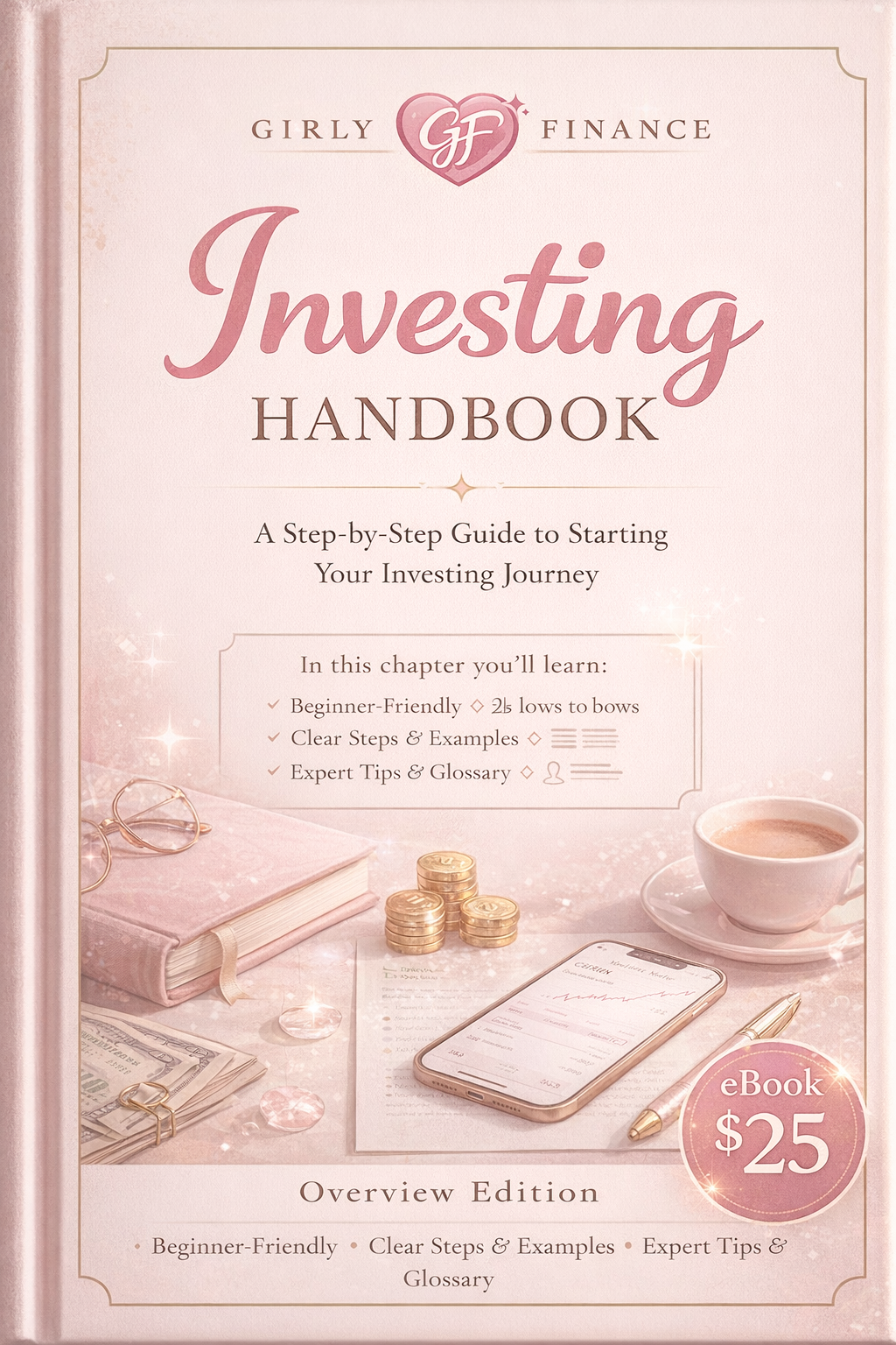 Beginner Investing Handbook eBook | Brokerages, ETFs, Accounts & Setup